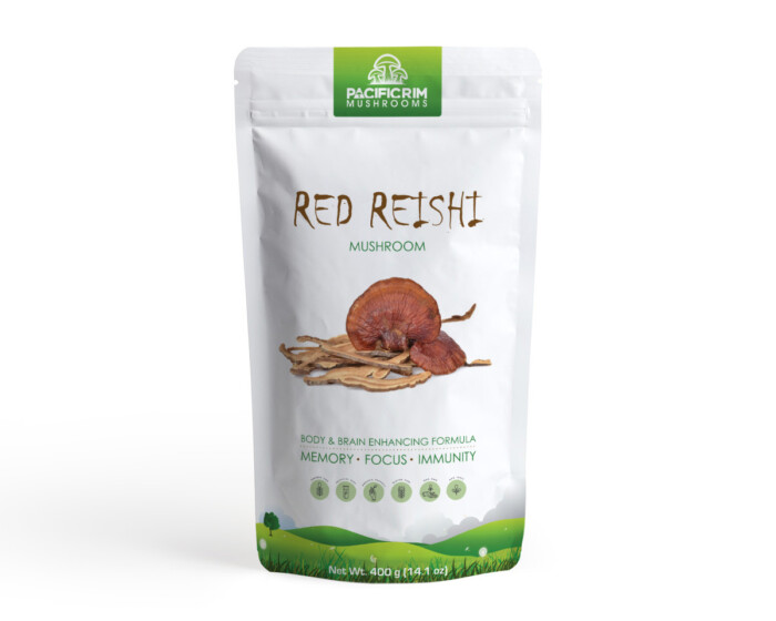Small bag of Red Reishi mushrooms
