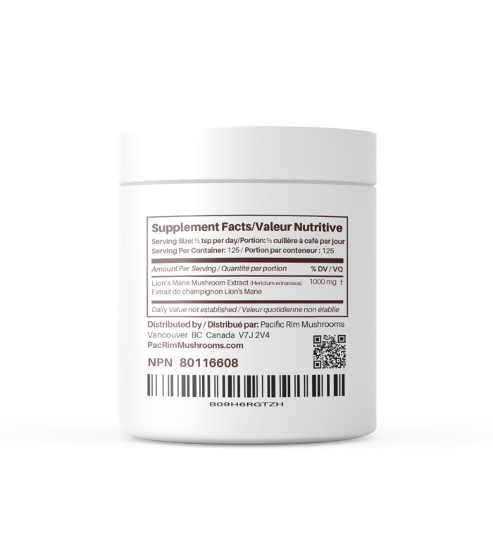 Lions Mane Mushroom Extract Powder - Image 2