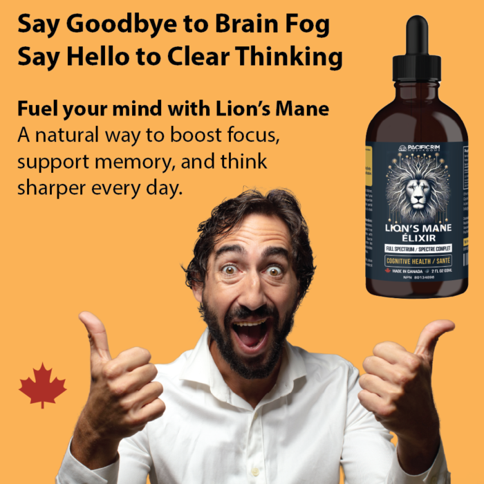 Lion's Mane Mushroom Elixir Drops - Dual Extracted - Memory, Focus & Clarity - Image 5